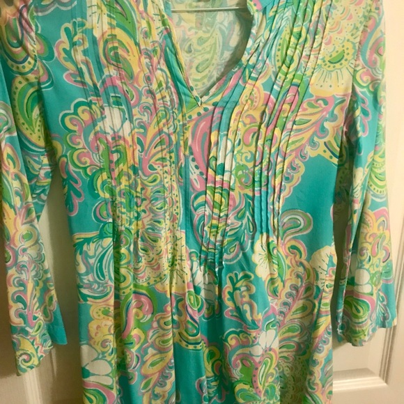 Lilly Pulitzer shirt tunic style - Picture 2 of 3